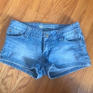 Bullhead denim shorts